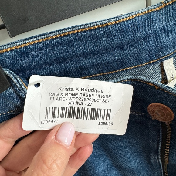 Rag & Bone Flare Jean - Sz 27 NWT - Picture 4 of 5